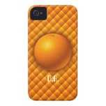 Caixa alaranjada do iPhone 4/4s iPhone 4 Capa