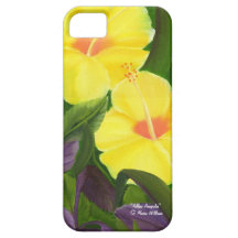 Caixa amarela de Amapolas IPhone 5 por Maria Willi Capas iPhone 5