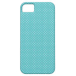 Caixa azul e branca elegante do iPhone 5 do ponto  Capa iPhone 5 Case-Mate