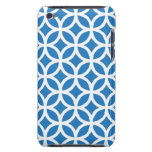Caixa azul geométrica do ipod touch G4 Capas iPod Barely There