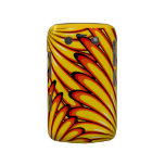caixa corajosa abstrata de Blackberry dos girassói capas casemate
