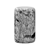 Caixa corajosa de Blackberry do abstrato do risco  Capa Blackberry Case-Mate