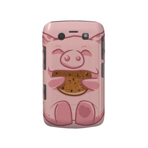 caixa corajosa de Blackberry do biscoito leitão co Capas Blackberry Bold