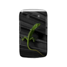 Caixa corajosa de Blackberry do lagarto verde Capa Blackberry