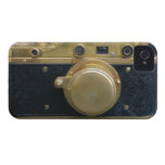 Caixa da câmera iphone4 do vintage capas casemate