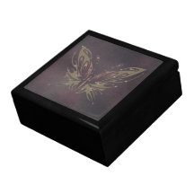 Caixa de jóia {da borboleta} porta jóias