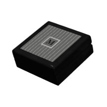 Caixa de jóia Monogrammed dos homens Caixa De Presente