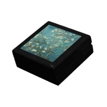Caixa de presente da flor da amêndoa