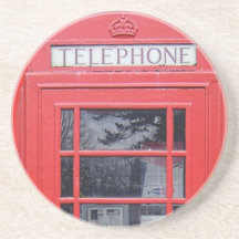 Caixa de telefone vermelha de Londres Porta-copos