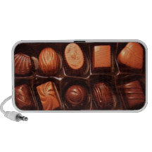 Caixa do auto-falante do Doodle dos chocolates Caixinhas De Som Para Mp3