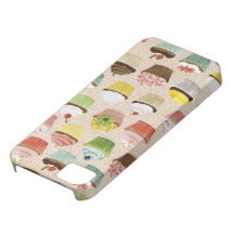 Caixa do cupcake capas de iPhone 5 Case-Mate