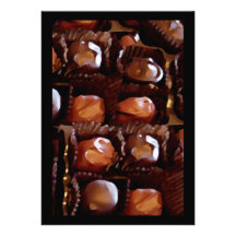 Caixa dos chocolates, doces de chocolate tentadore convites