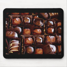 Caixa dos chocolates, doces de chocolate tentadore mousepad