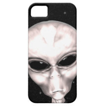 Caixa estrangeira cinzenta do iPhone 5 do espaço Capas De iPhone 5 Case-Mate