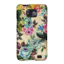 Caixa floral antiga da galáxia de Samsung