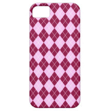 Caixa marrom do iPhone 5 de Argyle- iPhone 5 Capa