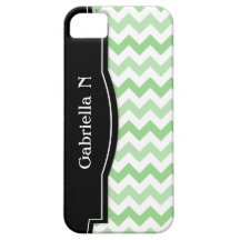 Caixa preta do iPhone 5 do quadro de Chevron do 2- Capas iPhone 5