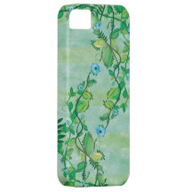 Caixa verde do iphone 5 da planta do montanhista capa iPhone 5