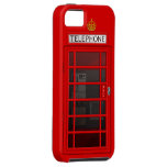 Caixa vermelha britânica clássica do iPhone 5 da c Capas iPhone 5 Case-Mate