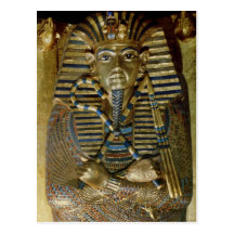 Caixão mais íntimo de Tutankhamun Cartoes Postais