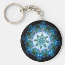 Caleidoscópio de néon brilhante de Starburst no az Chaveiros