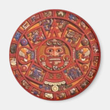 calendario maya iman para frigorífico