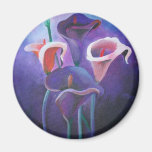 Calla roxo ima de geladeira
