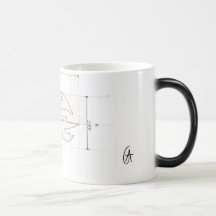 Calor extremamente secreto - copo sensível caneca