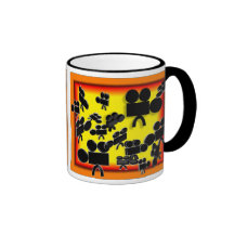 câmera do produtor do diretor do café da caneca