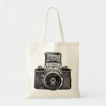 Câmera oriental - preto bolsa de lona