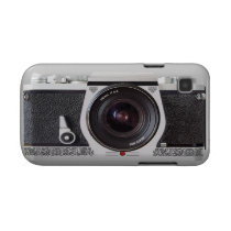 Câmera retro elegante com a galáxia de Samsung do  capas casemate