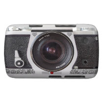 Câmera retro elegante com rolo Blackberry corajoso capas casemate