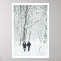 Caminhada #1 do inverno poster