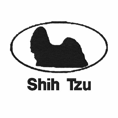 Camisa bordada Tzu oval de Shih