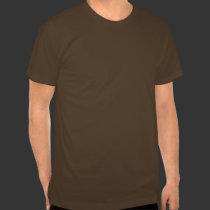 Camisa de linho de Brown t - shirts
