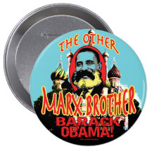 Camisa de Obama do irmão de Marx anti Pins