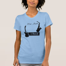 camisa de t você jazz eu sou rocha camisetas