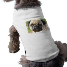 Camisa do animal de estimação da raça do cão do Pu Camisetas Para Caes