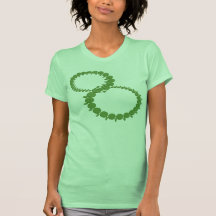 Camisa do círculo da colheita da "infinidade" t-shirts