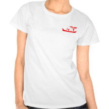 Camisa do vermelho de Viking Camiseta