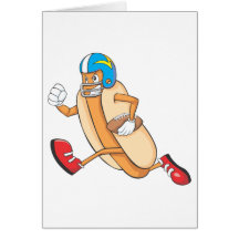 Camisa Running do objetivo do Hotdog bonito do fut Cartao