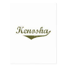 Camisas da revolução t de Kenosha Cartões Postais