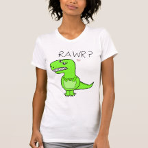 Camisas das senhoras T-Rex Tshirt