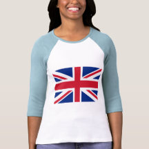 Camisas dos produtos e do T de Union Jack Camisetas