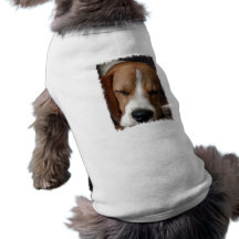 Camiseta de cão do lebreiro do sono roupa para cães