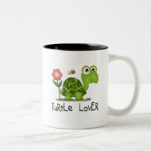 Camiseta e presentes do amante da tartaruga canecas