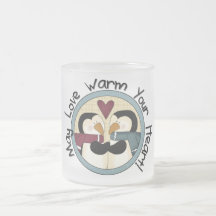 Camiseta e presentes do feriado do amor do pinguim caneca