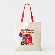 Camiseta e presentes do primeiro aniversario da fa bolsas de lona