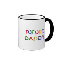 Camiseta futuro e presentes das cores preliminares caneca