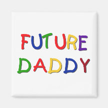 Camiseta futuro e presentes das cores preliminares imã